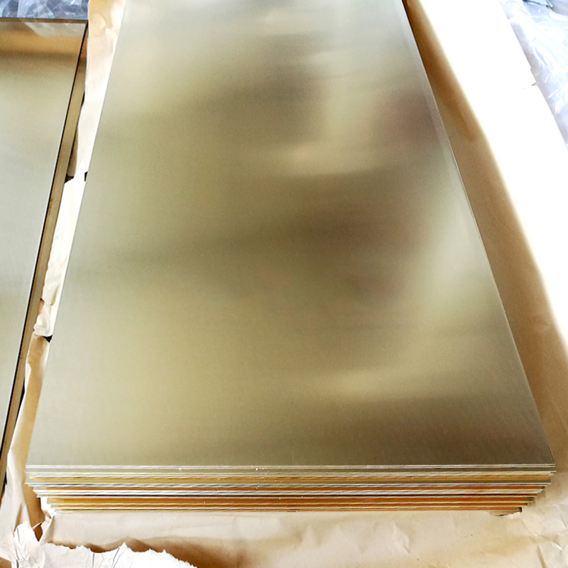 Polished Alloy 260 Brass Sheet And Plate Brass Copper Plated Ground Rod